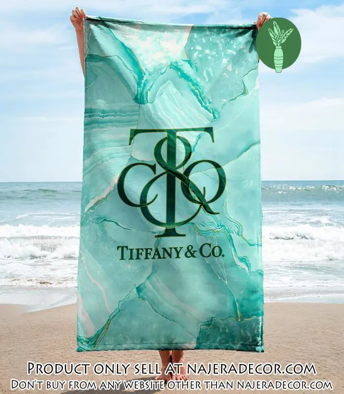 Tiffany and co beach towel luxury brand hot trending summer  bt00341 njr3014173